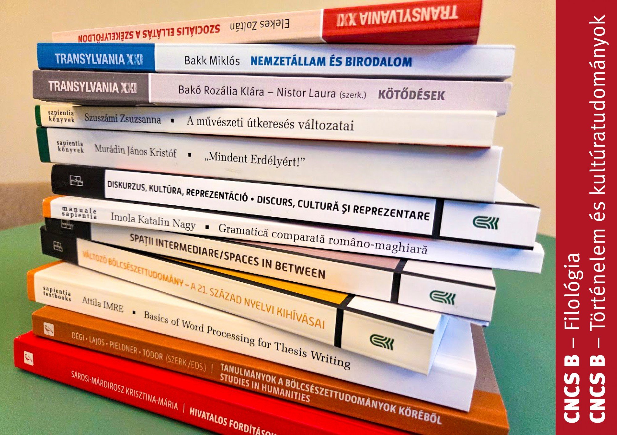 A Scientia Kiadó két szakterületen is CNCS B besorolást kapott